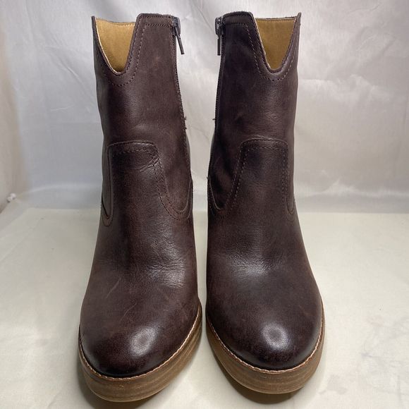 Lucky Brand Queys Platform Boots Brown Size 8.5 - Picture 2 of 8